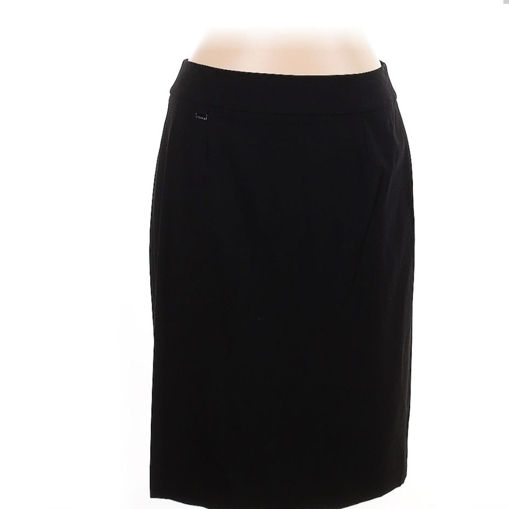 Calvin Klein Collection Black Pencil Skirt